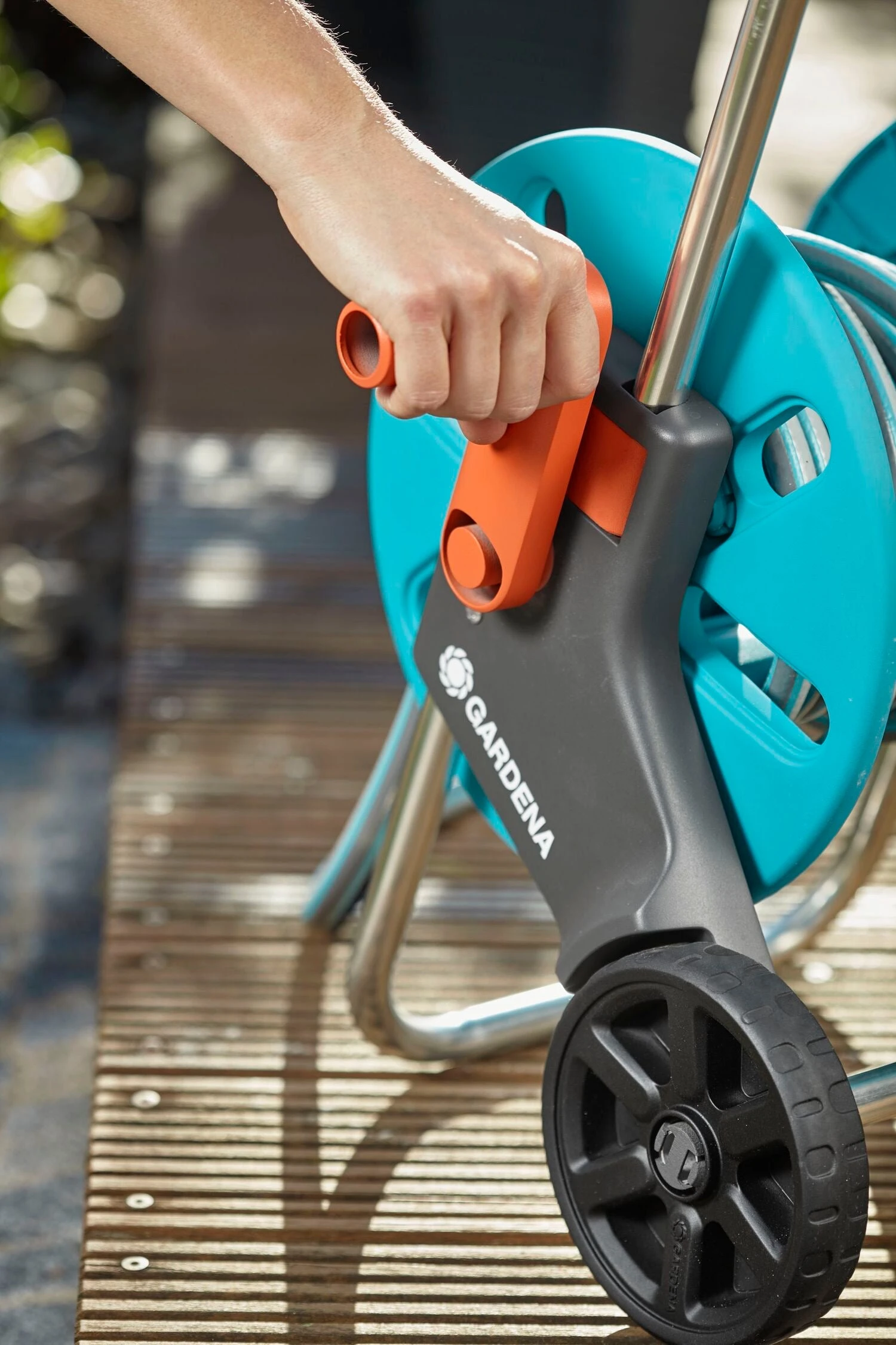 Gardena Slangenwagen Aquaroll S 51 X 13,2 X 31,5 Cm 2 Gardena Slangenwagen Aquaroll S 51 X 13,2 X 31,5 Cm - Afbeelding 2