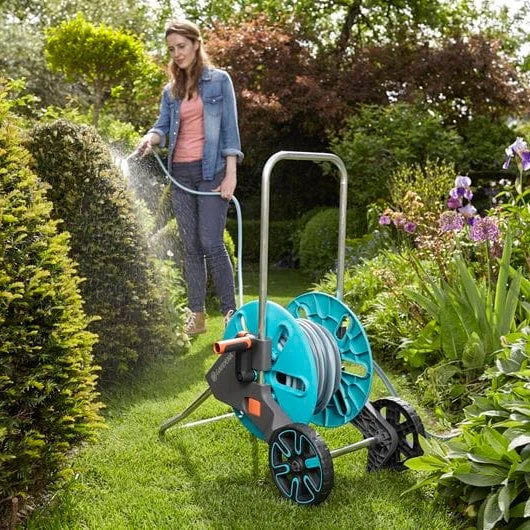 Gardena Slangenwagen CleverRoll M Set 74,2 X 15,4 X 74,2 Cm 7 Gardena Slangenwagen CleverRoll M Set 74,2 X 15,4 X 74,2 Cm - Afbeelding 7