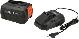 Gardena Winkel 76 Gardena Accu Startset P4A QC+1 4,0 Ah