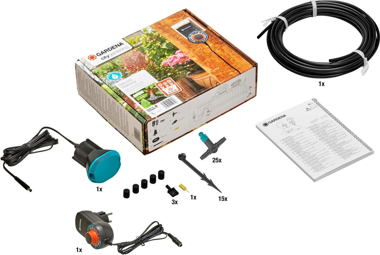 Gardena Set Voor Volautomatische Bloembakbesproeiing 2 Gardena Set Voor Volautomatische Bloembakbesproeiing - Afbeelding 2