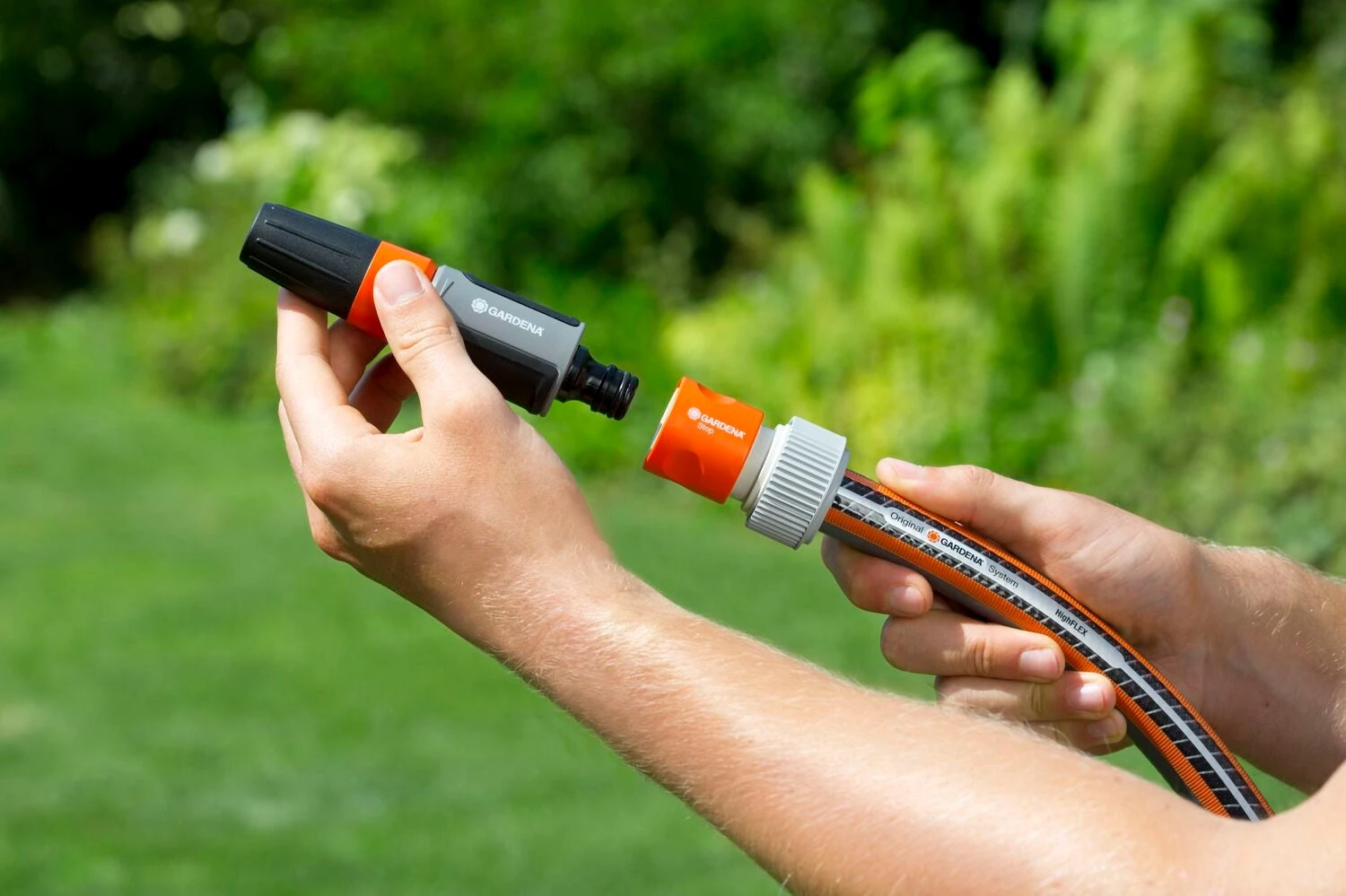 Gardena Prof-System Overgangsstuk Met Waterstop 2 Gardena Prof-System Overgangsstuk Met Waterstop - Afbeelding 2