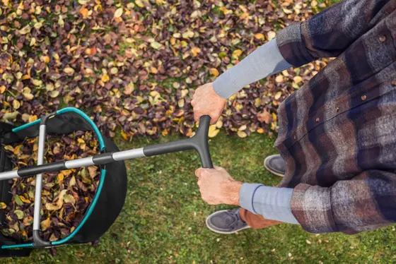 Herfstbladeren, wat doe je ermee? -Gardena Winkel GA450 1715